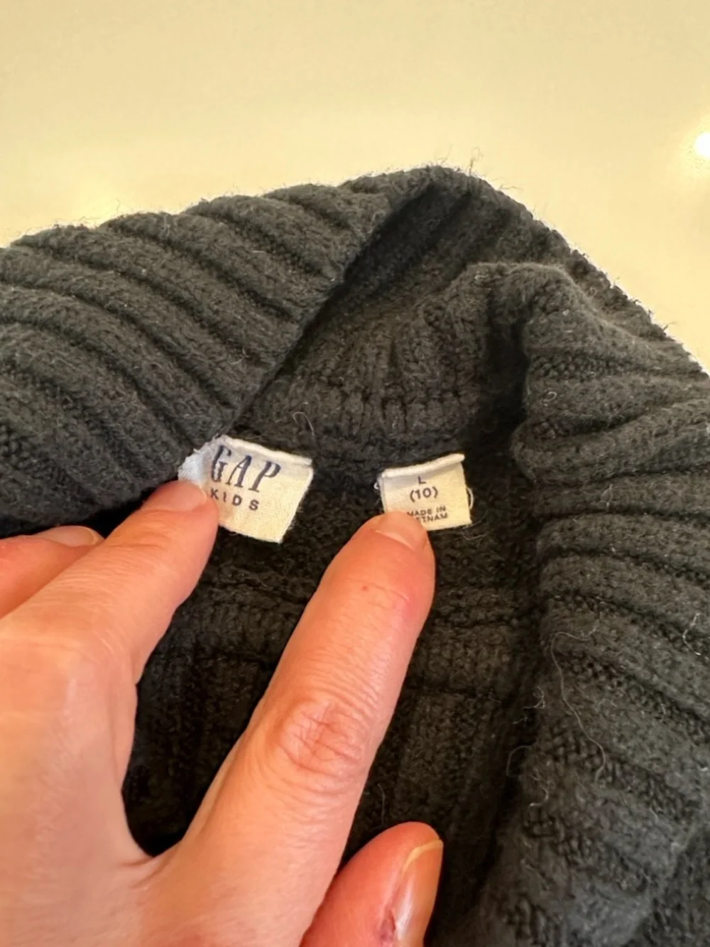 Gap Kids Mock Neck Cropped Sweater‎